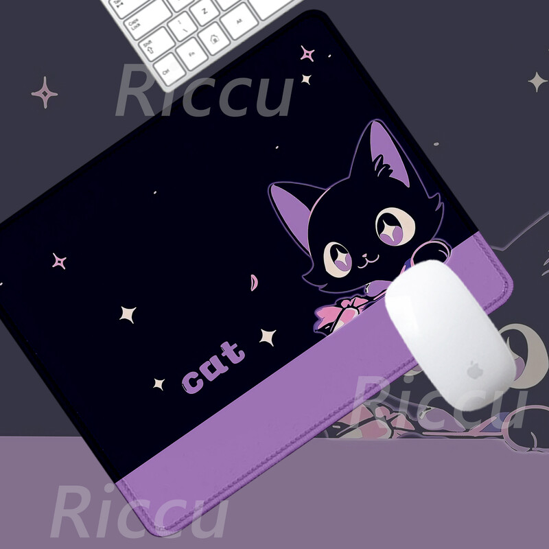 The Cat on the Clouds Covoraș de masă încântător Mic Cele mai bine vândute PC desktop cu imprimare HD 180x220x2mm Accesorii pentru jocuri de dimensiuni mari mouse pad