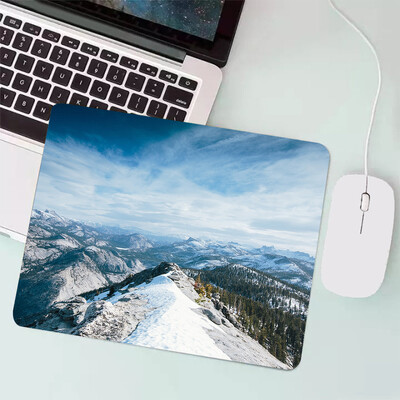 Peisaj natural Mouse Pad pentru jocuri mici Tastatură pentru jocuri Mousepad Computer Office Mouse Mat Laptop Covor Anime Mause pad Covoraș de birou