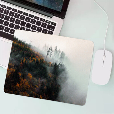 Peisaj natural Mouse Pad pentru jocuri mici Tastatură pentru jocuri Mousepad Computer Office Mouse Mat Laptop Covor Anime Mause pad Covoraș de birou