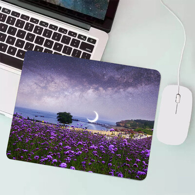 Peisaj natural Mouse Pad pentru jocuri mici Tastatură pentru jocuri Mousepad Computer Office Mouse Mat Laptop Covor Anime Mause pad Covoraș de birou