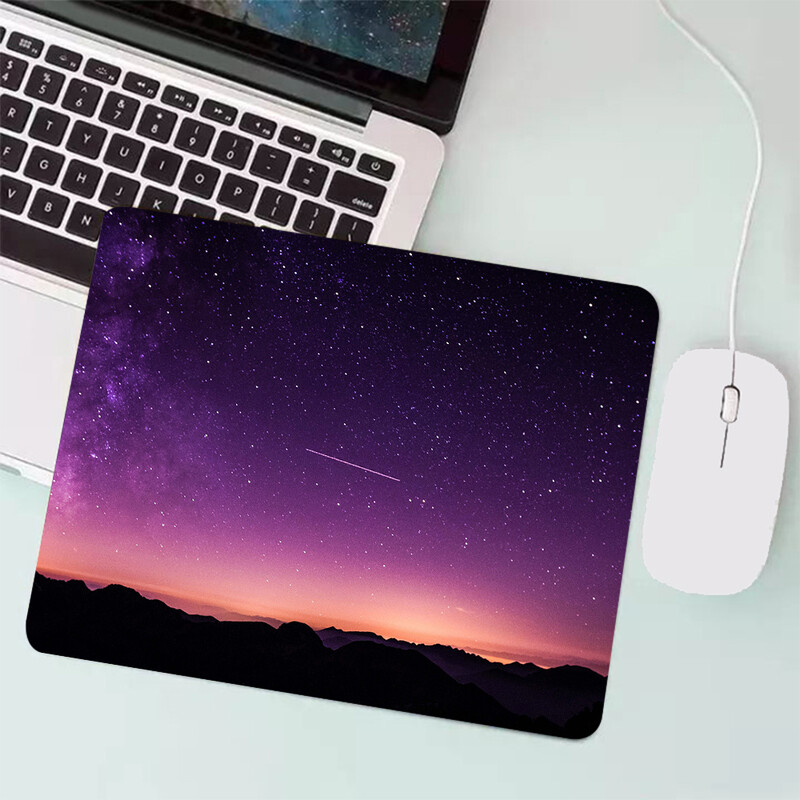 Peisaj natural Mouse Pad pentru jocuri mici Tastatură pentru jocuri Mousepad Computer Office Mouse Mat Laptop Covor Anime Mause pad Covoraș de birou