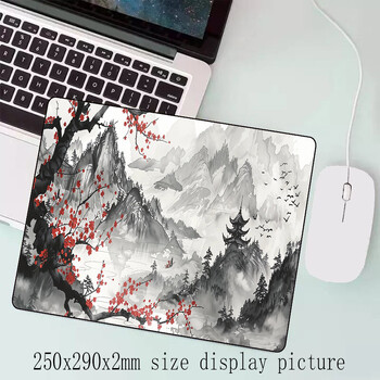 Sakura Scenery Mouse Pad Μεγάλο αντιολισθητικό ελαστικό gaming MousePad Ανθεκτικό μαξιλάρι γραφείου Χοντή άκρη ραφής Κατάλληλο για γραφείο και παιχνίδια