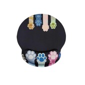 Mouse Pad anti-alunecare Suport pentru încheietura mâinii Protecție Model pisică Spumă cu memorie Recuperabilă Periferice pentru computer Rechizite de birou