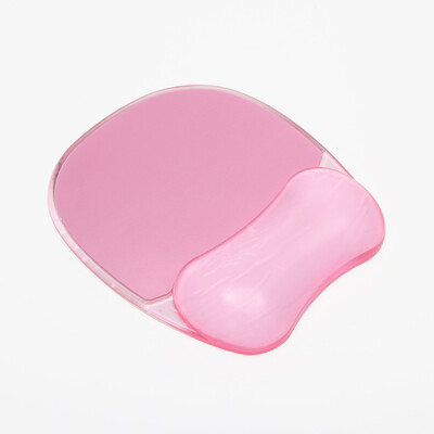 Bracetă pentru încheietura mâinii din cristal transparent, personalizată, rezistentă la apă, joc de birou Mouse Pad rezistentă la murdărie