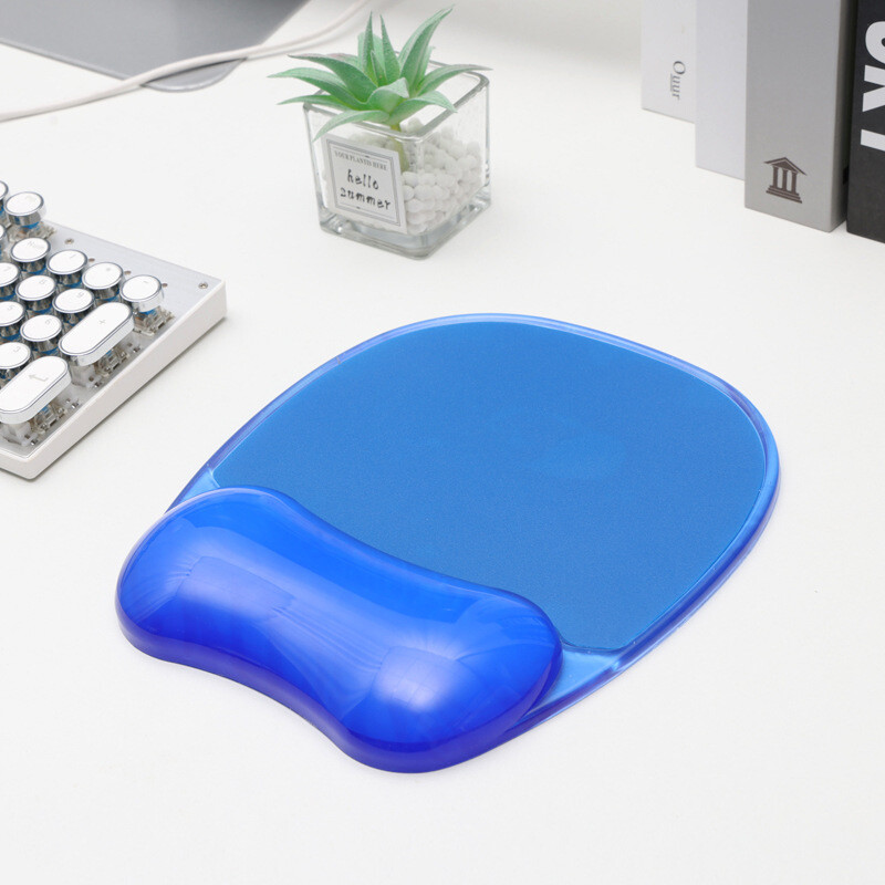 Bracetă pentru încheietura mâinii din cristal transparent, personalizată, rezistentă la apă, joc de birou Mouse Pad rezistentă la murdărie