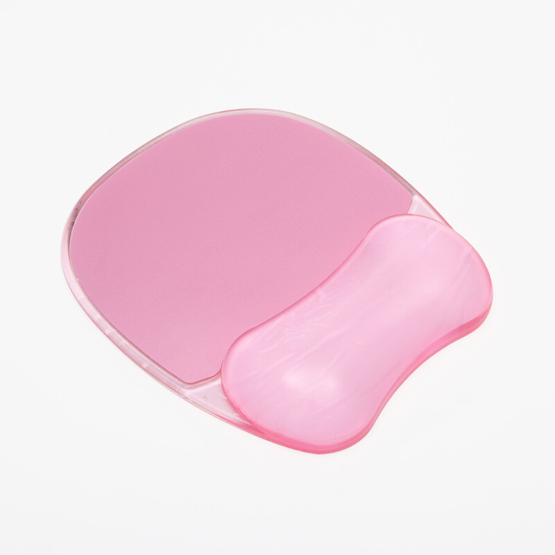 Bracetă pentru încheietura mâinii din cristal transparent, personalizată, rezistentă la apă, joc de birou Mouse Pad rezistentă la murdărie