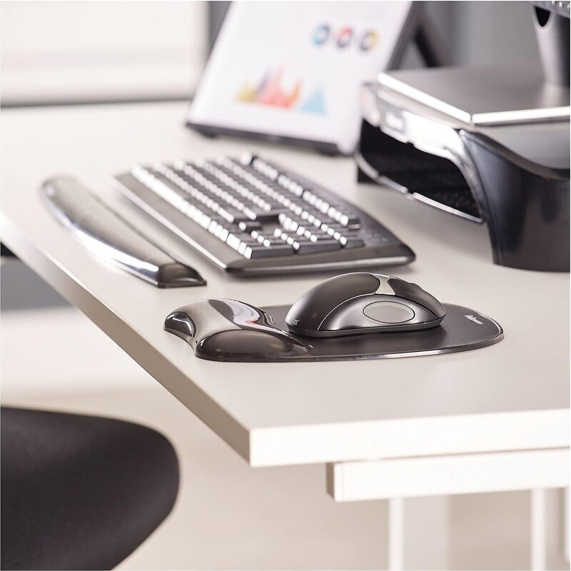 Bracetă pentru încheietura mâinii din cristal transparent, personalizată, rezistentă la apă, joc de birou Mouse Pad rezistentă la murdărie