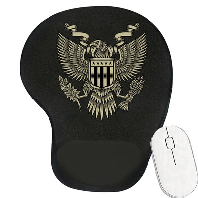 Tampă de mouse ergonomică pentru suport pentru încheietura mâinii Suport confortabil pentru încheietura mâinii Covoraș anti-alunecare Mousepad moale pentru PC, laptop, computer, seria craniu