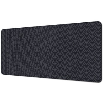 Μεγάλο Mouse Pad Japanese waves Mousepad Xxl Gaming Mouse Mat Ασπρόμαυρο Αξεσουάρ PC Gamer Αξεσουάρ γραφείου Ματ Γραφείου