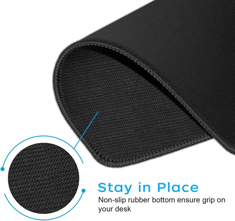 Mouse Pad mare Valuri japoneze Mousepad Xxl Gaming Mouse Pad Alb-negru Accesorii pentru jocuri pentru computer Covoraș de birou Accesorii de birou