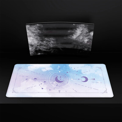 Mouse Pad Mystery Constellations Covoraș de birou Tampoane pentru computer Carte de tarot Kawaii Mousepad Accesorii pentru jucători Covoraș drăguț pentru mouse Pad de cauciuc