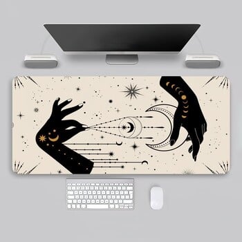 Art C-Celestial H-Hands Print Sun Moon Mouse Pad Game Πληκτρολόγιο γραφείου μεγάλου υπολογιστή Λαστιχένιο Επιτραπέζιο φορητό υπολογιστή μεγάλου υπολογιστή