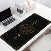 GEMINI Mousepad Gamer 900x400 Mouse Pad mare Accesorii pentru jocuri pentru computer Covoraș pentru computer Desktop-uri Covorașe Tastatură Birou extins Configurare Xxl