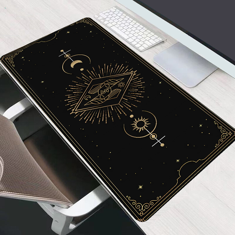 GEMINI Mousepad Gamer 900x400 Mouse Pad mare Accesorii pentru jocuri pentru computer Covoraș pentru computer Desktop-uri Covorașe Tastatură Birou extins Configurare Xxl