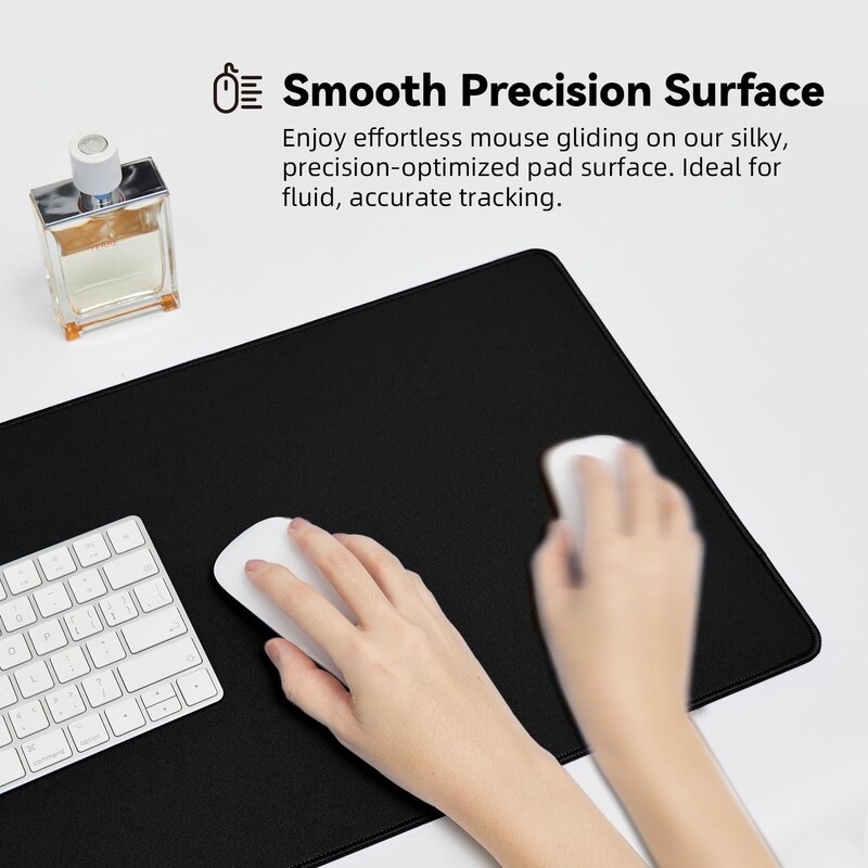 Soare și Lună Gothic Stars Tampă de mouse aurie Tampă de mouse mare extinsă pentru gaming Tampă de birou supradimensionată XL Margini cusute