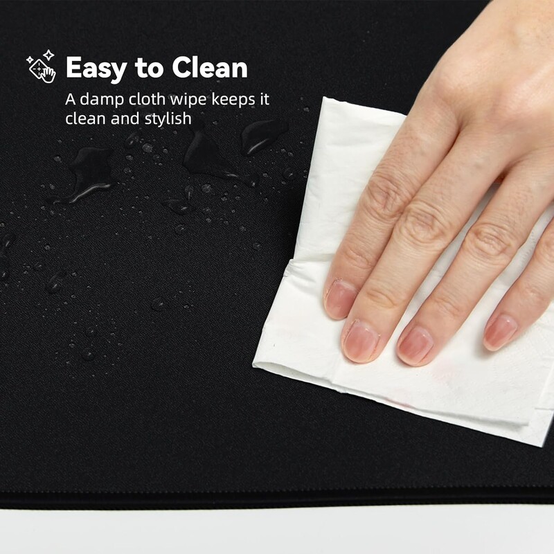 Soare și Lună Gothic Stars Tampă de mouse aurie Tampă de mouse mare extinsă pentru gaming Tampă de birou supradimensionată XL Margini cusute