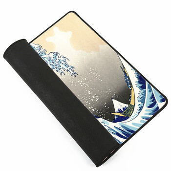 Art Mouse Pad The Great Wave Of Kanagawa Large Gaming Mousepad Gamer Πληκτρολόγιο ποντικιού Πατάκια γραφείου Υπολογιστής γραφείου Ματ