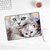Drăguț Pisică Mouse Pad Picture Pad Laptop Slip 220x180x2mm Covoraș pentru Cs Go/work Gaming Nou Kawaii Decorare birou Covor Mouse Mat