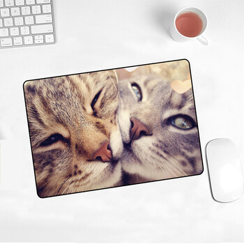 Cute Cat Mouse Pad Picture Pad Slip Laptop 220x180x2mm για Cs Go/work Gaming Νέα διακόσμηση γραφείου Kawaii Μοκέτα ποντικιού χαλιού