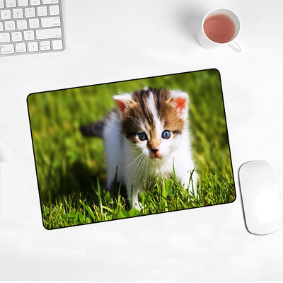 Drăguț Pisică Mouse Pad Picture Pad Laptop Slip 220x180x2mm Covoraș pentru Cs Go/work Gaming Nou Kawaii Decorare birou Covor Mouse Mat