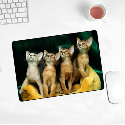 Drăguț Pisică Mouse Pad Picture Pad Laptop Slip 220x180x2mm Covoraș pentru Cs Go/work Gaming Nou Kawaii Decorare birou Covor Mouse Mat