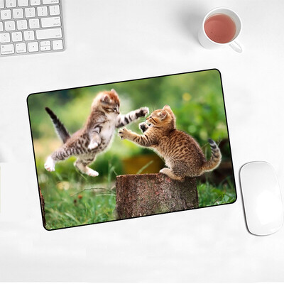 Drăguț Pisică Mouse Pad Picture Pad Laptop Slip 220x180x2mm Covoraș pentru Cs Go/work Gaming Nou Kawaii Decorare birou Covor Mouse Mat