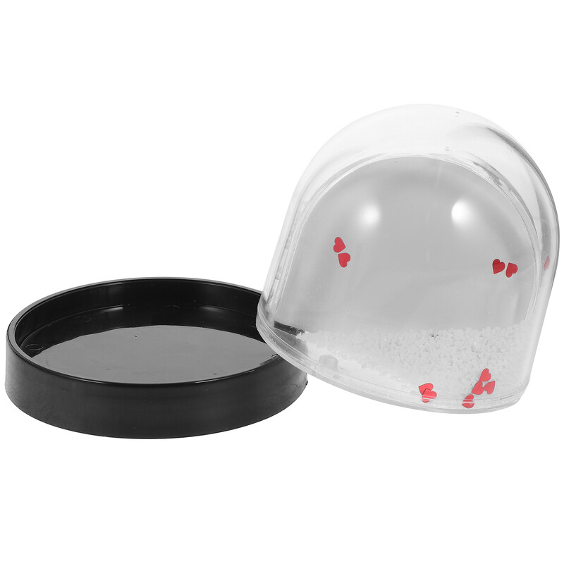 1 buc. Glob de zăpadă Ramă foto cadou de Anul Nou Glob de zăpadă din plastic cu inserție lichidă Artizanat unic Imagine hârtie DIY