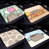 Încântător de desene animate P-Pusheens Cat Gaming Mouse Pad XS Mousepad mic pentru PC Gamer Desktop Decoration Office Mouse Mat Covor de birou