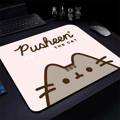 Încântător de desene animate P-Pusheens Cat Gaming Mouse Pad XS Mousepad mic pentru PC Gamer Desktop Decoration Office Mouse Mat Covor de birou