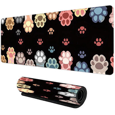 Tampă de mouse mare pentru jocuri XXL Pisici drăguțe din cauciuc Anti-alunecare Tampă de mouse mare nouă pentru jocuri, computer, laptop, birou, tastatură, tampoane extensibile pentru birou