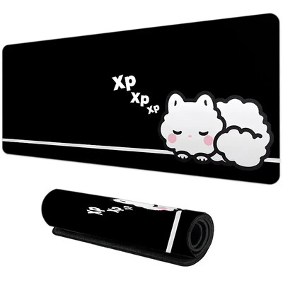 Tampă de mouse mare pentru jocuri XXL Pisici drăguțe din cauciuc Anti-alunecare Tampă de mouse mare nouă pentru jocuri, computer, laptop, birou, tastatură, tampoane extensibile pentru birou