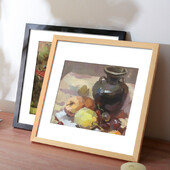 Ramă foto pătrată din lemn pentru agățat pe perete 20X20cm 30x30cm Suport pentru rame foto nunta din lemn pentru poze Foto decor cadou