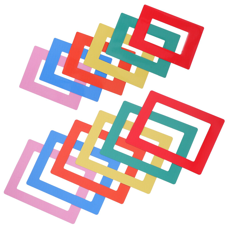 12 buc. mâneci magnetice rame foto rame mici raft frigider imagine pentru magneți pvc