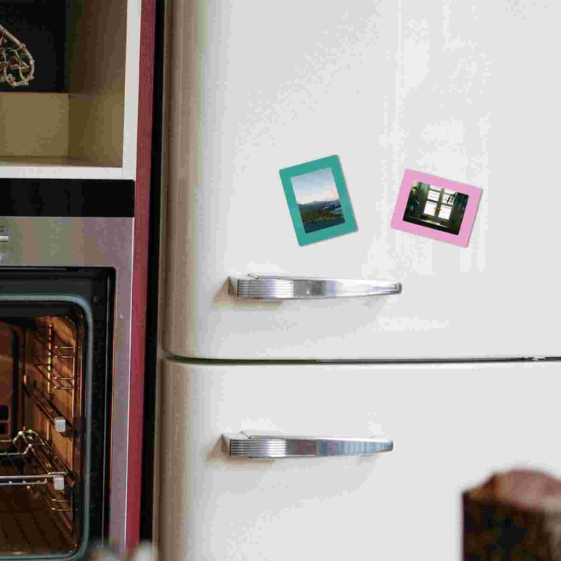 12 buc. mâneci magnetice rame foto rame mici raft frigider imagine pentru magneți pvc