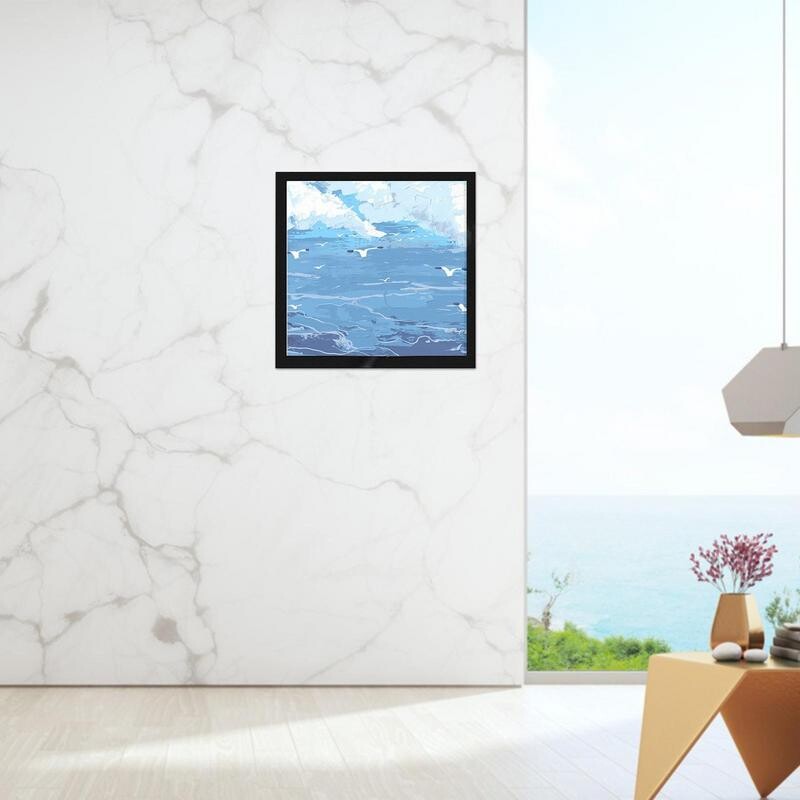 Rame de artă magnetice 30x30 Diamante Rame de pictură artistică Afișează imagini sau fotografii Cadru solid pentru perete