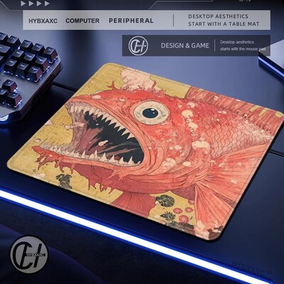 Pisica plutitoare anime japonez Gaming Rubber Pad Smallmouse Pad desktop imprimare HD Covoraș de dimensiuni mici Accesorii de joc mari pad mouse