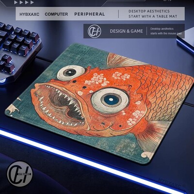 Pisica plutitoare anime japonez Gaming Rubber Pad Smallmouse Pad desktop imprimare HD Covoraș de dimensiuni mici Accesorii de joc mari pad mouse