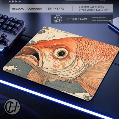 Pisica plutitoare anime japonez Gaming Rubber Pad Smallmouse Pad desktop imprimare HD Covoraș de dimensiuni mici Accesorii de joc mari pad mouse