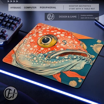 Pisica plutitoare anime japonez Gaming Rubber Pad Smallmouse Pad desktop imprimare HD Covoraș de dimensiuni mici Accesorii de joc mari pad mouse