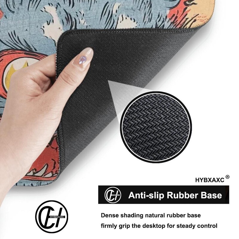 Pisica plutitoare anime japonez Gaming Rubber Pad Smallmouse Pad desktop imprimare HD Covoraș de dimensiuni mici Accesorii de joc mari pad mouse