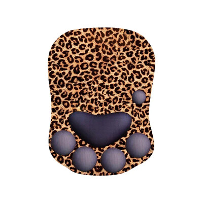 Tampă de mouse 3D din silicon moale, drăguț, covoraș de mouse cu labe de pisică, suporturi pentru încheietura mâinii, perne pentru mousepad pentru copii, laptop, computer, mousepad