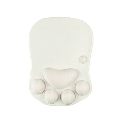 Tampă de mouse 3D din silicon moale, drăguț, covoraș de mouse cu labe de pisică, suporturi pentru încheietura mâinii, perne pentru mousepad pentru copii, laptop, computer, mousepad