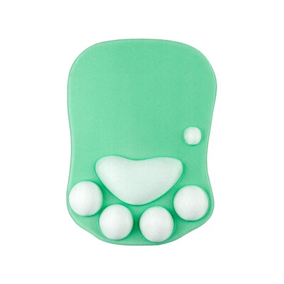 Tampă de mouse 3D din silicon moale, drăguț, covoraș de mouse cu labe de pisică, suporturi pentru încheietura mâinii, perne pentru mousepad pentru copii, laptop, computer, mousepad