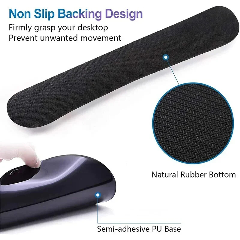 Tampă de mouse 3D din silicon moale, drăguț, covoraș de mouse cu labe de pisică, suporturi pentru încheietura mâinii, perne pentru mousepad pentru copii, laptop, computer, mousepad