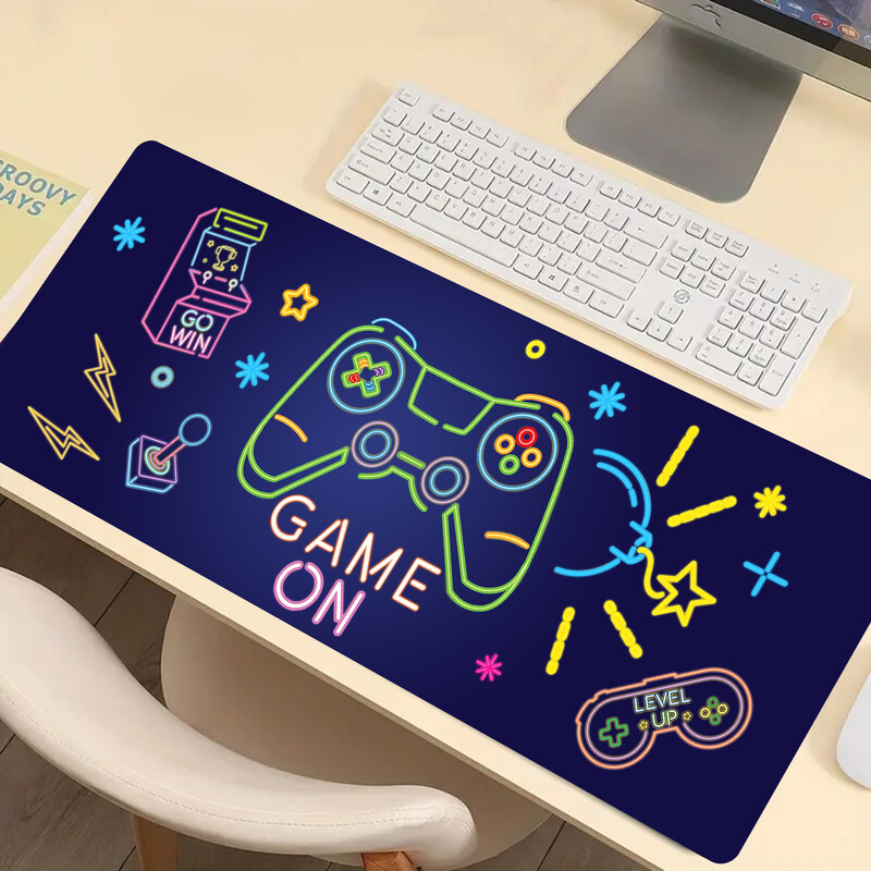 Tampă de mouse mare pentru jocuri Tampă de birou Covoraș de mouse pentru tastatură, mouse pad pentru jocuri 3D pentru sufragerie, dormitor, jucator de jocuri