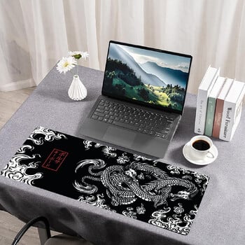 1 τεμ. Dragon μοτίβο Gaming Mouse Pad Μεγάλο πληκτρολόγιο 31,5 x 11,8 ιντσών Mouse Pad Mouse Pad για πληκτρολόγιο με Anti-Sl