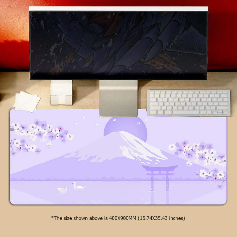 Tampoane Torii Gate Mousepad mare Japonia Covoraș pentru mouse Covoraș pentru tastatură Covoraș pentru masă de birou Tampoane de birou XXL 900x400
