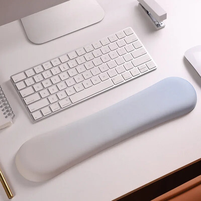 Csuklótámasz Billentyűzet Pad készlet Ergonomikus párna csúszásgátló gumi alap memóriahab irodai otthoni PC laptop asztali egérpad
