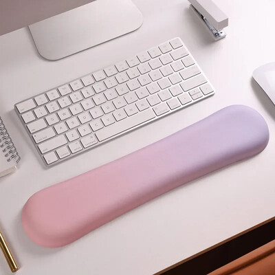 Csuklótámasz Billentyűzet Pad készlet Ergonomikus párna csúszásgátló gumi alap memóriahab irodai otthoni PC laptop asztali egérpad