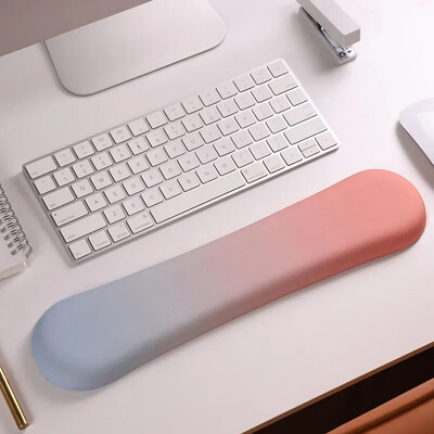 Csuklótámasz Billentyűzet Pad készlet Ergonomikus párna csúszásgátló gumi alap memóriahab irodai otthoni PC laptop asztali egérpad